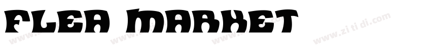 FLEA MARKET字体转换